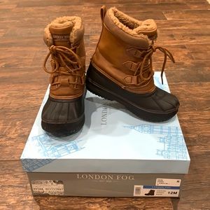 London Fog Snow Boot Kids Size 12